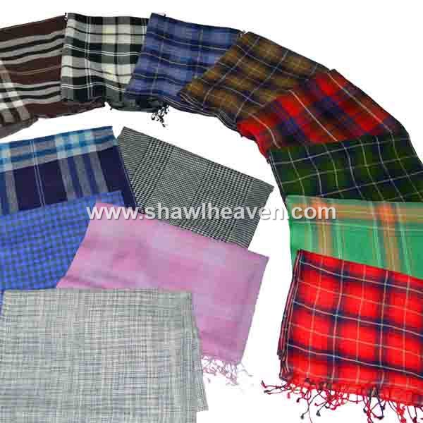 Handloomed scotland wool scarves wholesale, buy from tri star overseas